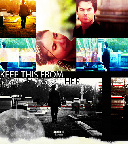 Damon&Elena. 