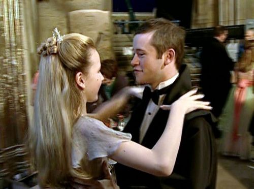  Gabrielle Delacour with Seamus Finnigan at Yule Ball