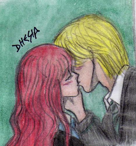 HP7-Rose and Scorpius kiss