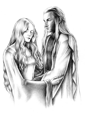  Haldir and Eowyn