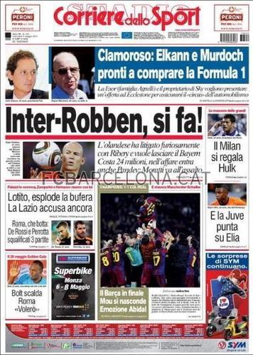  International press heaps praise on Barça
