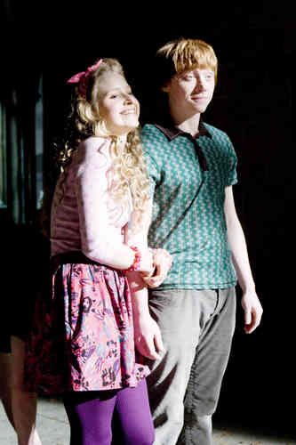 Lavender Brown with Ron Weasley