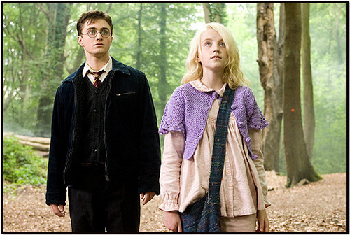  Luna Lovegood with Harry Potter
