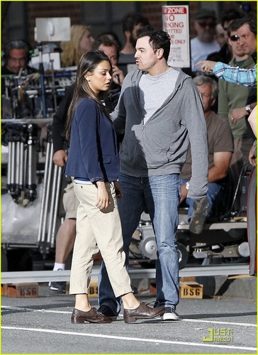 Mila Kunis Takes Off For 'Ted'
