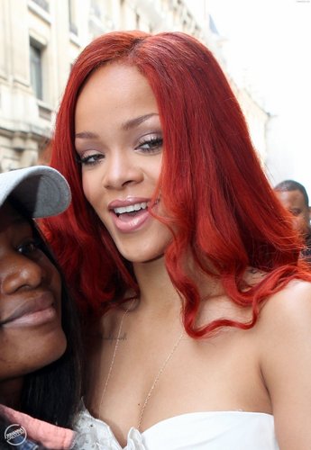 Rihanna spotted outside her hotel in Paris - May 6, 2011