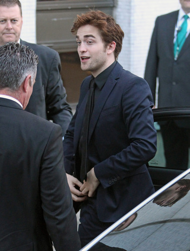  Rob Arrives At The Graham Norton Show