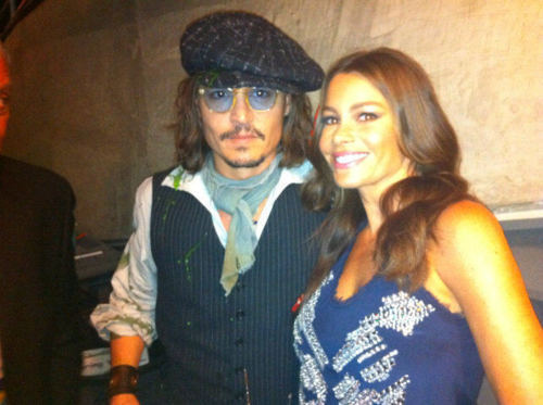  Sofia and Johnny Depp