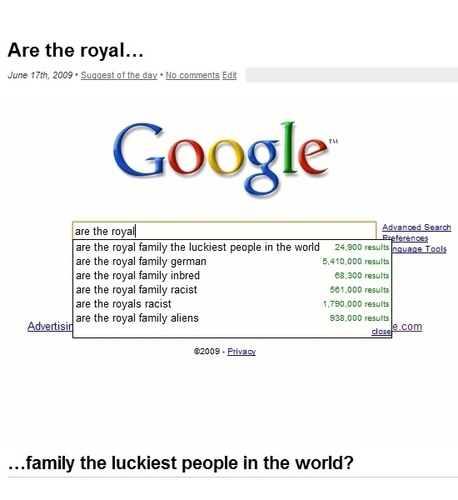  are the royal