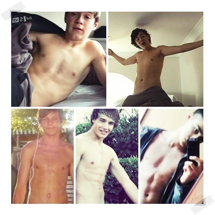  1D = Heartthrobs (Enternal l’amour 4 1D) 1D's Hot Bodies! l’amour 1D Soo Much! 100% Real ♥