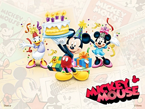  Walt Дисней Обои - Happy Birthday!