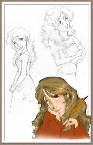  Hermione sketches
