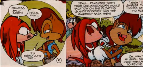  Knuckles and Sally in StH