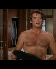  PIERCE BROSNAN SHIRTLESS IN LAWS OF ATTRACTION.