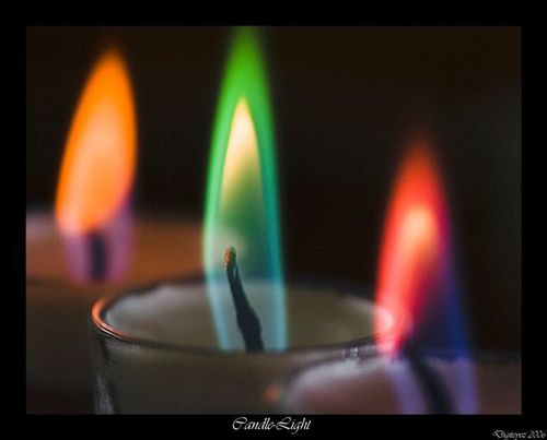  pelangi, rainbow Candles