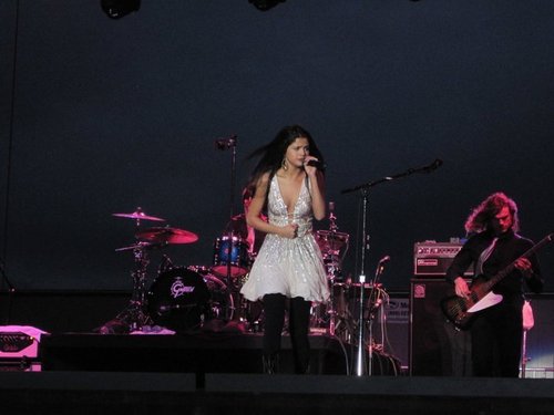 Selena Gomez concert at Dixon, California 01