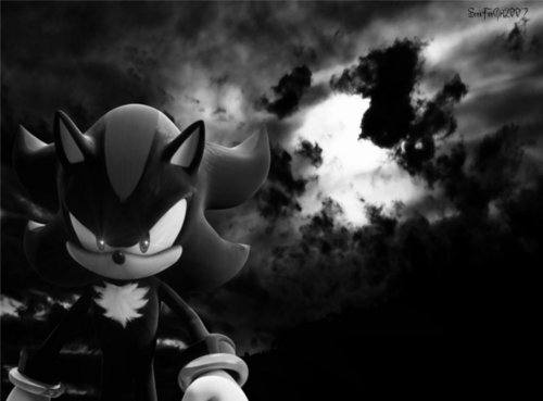  Shadow The Hedgehog black