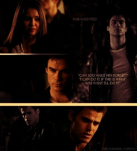  The first time Damon could do something for her, that Stefan couldn’t.