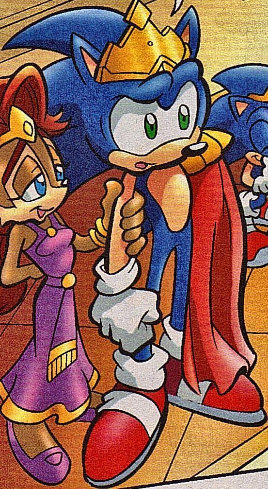 sonic and sally.