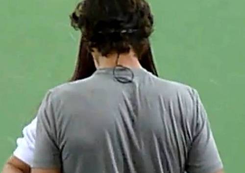  ...but later Nadal kissed girl !