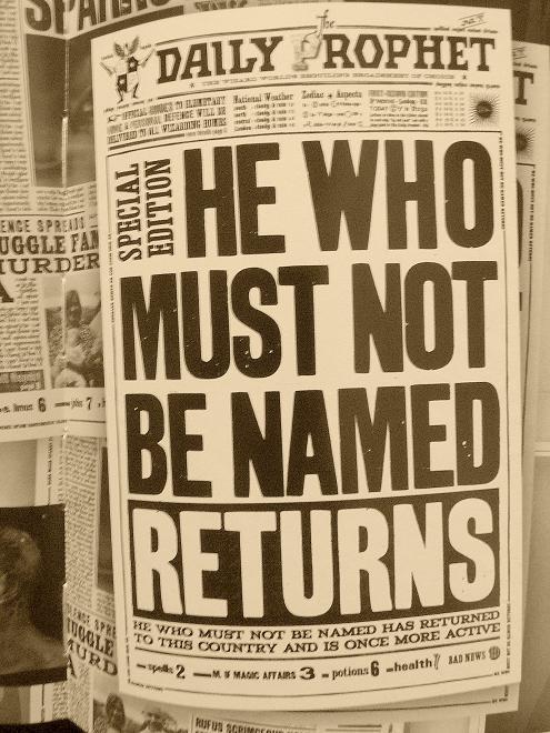  He Who Must Not Be Named
