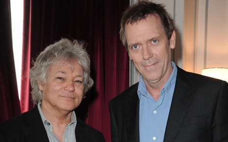  Hugh Laurie ( Dr House) et Georges Lang may 2011- Paris