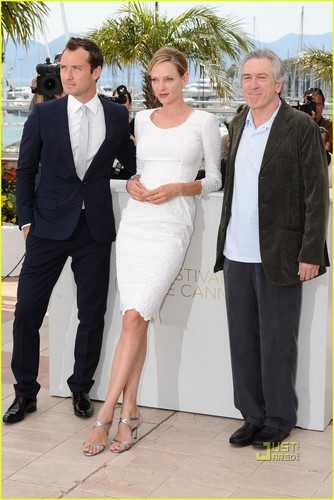  Jude Law & Uma Thurman: Cannes Jury Members!