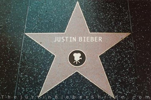  Justin Bieber Hollywood Walk Of Fame