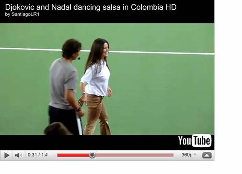  Nadal : seduced him dancing girl !