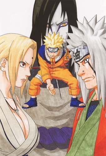  Naruto and the Sannin