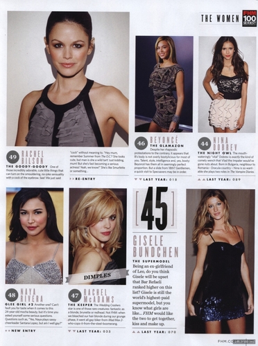  New scan of Nina in FHM magazine [June 2011//HQ]!