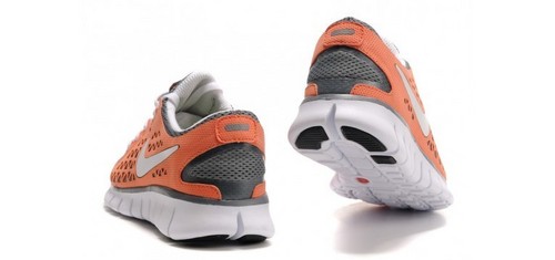  Nike Free Run+ Women’s Shoes jeruk, orange Grey