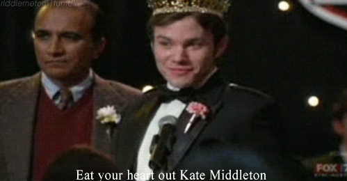 "Eat your heart out Kate Middleton."