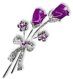  Purple rose