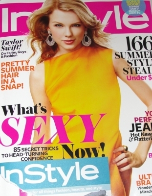  Taylor on the cover of Instayle