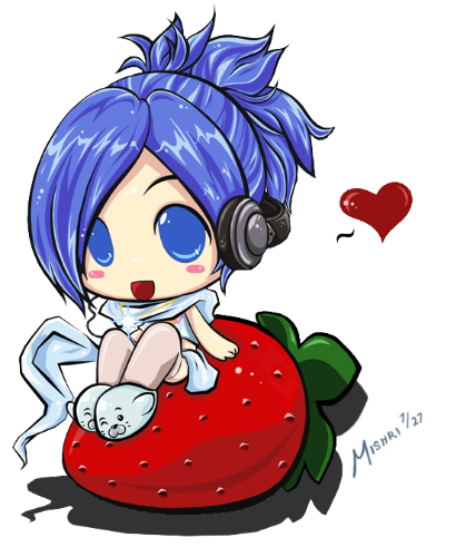  Аниме strawberries