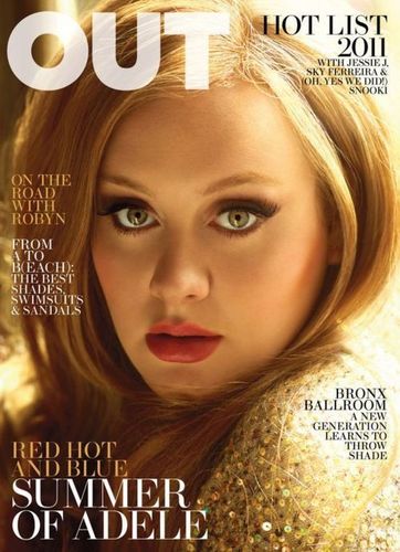  Adele - Out Magazine (May 2011)