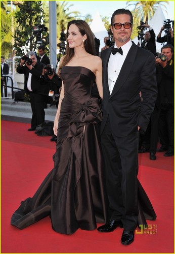  Brad Pitt: 'Tree of Life' Cannes Premiere with Angelina Jolie!