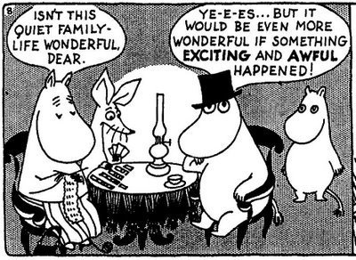  Comic strips of Moomins