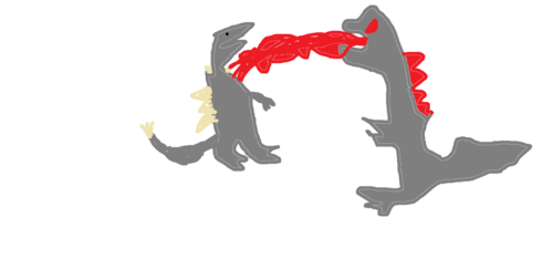  Godzilla Vs Spacegodzilla art
