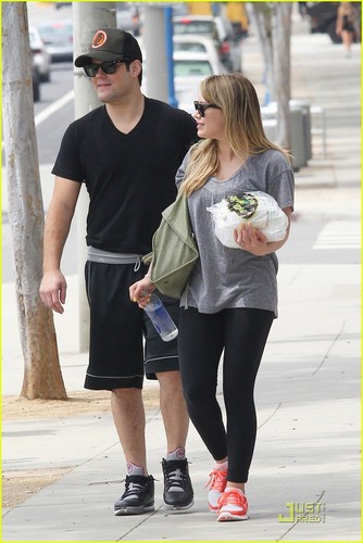  Hilary & Mike out in West Hollywood