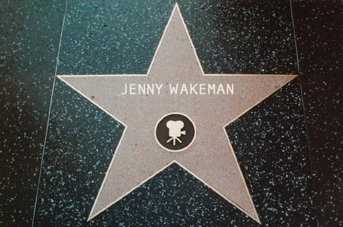  Jenny Wakeman's Hollywood Walk of Fame star, sterne