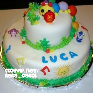  Luca's 2nd Birthday Cake:-)