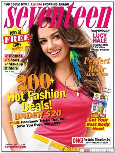  Lucy Hale Covers Seventeen Magazine