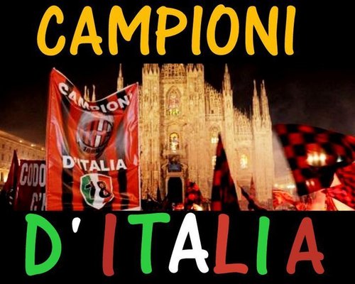  Milan Campeon de Italia