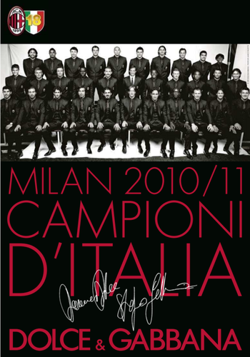  Milan il campion...D&G