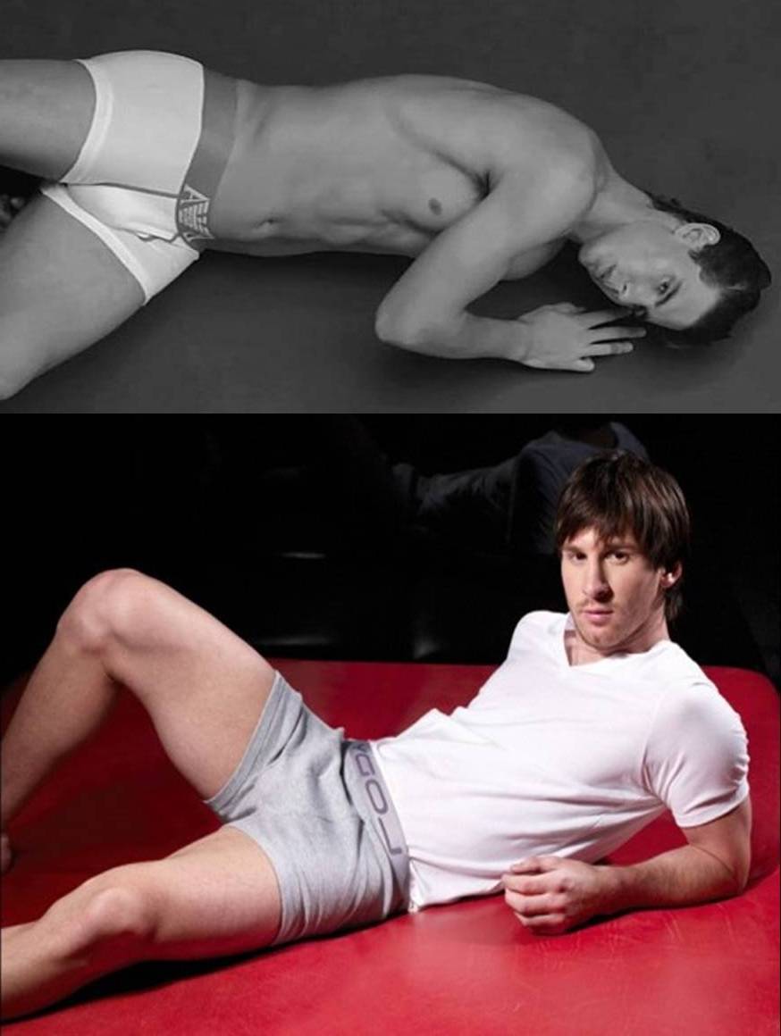 Nadal and Messi hot crotches