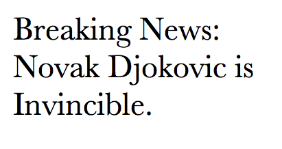  Novak ATP Tennis! 37 Wins & Counting (Breaking News: Novak Djokovic Is Invincible) 100% Real ♥