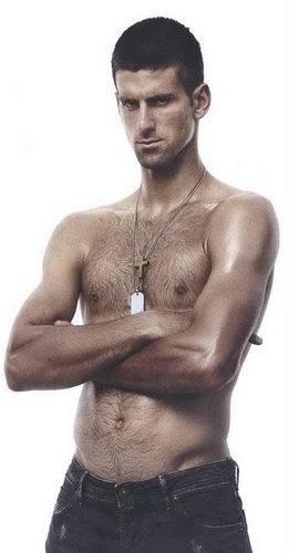 Novak's Topless Photo Shoot!!! (Love Everyfing Bout The Serbernator) 100% Real ♥ 