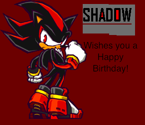  Shadow Birthday Card!
