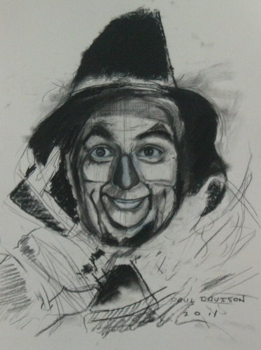 scarecrow drawn by Paul Davison